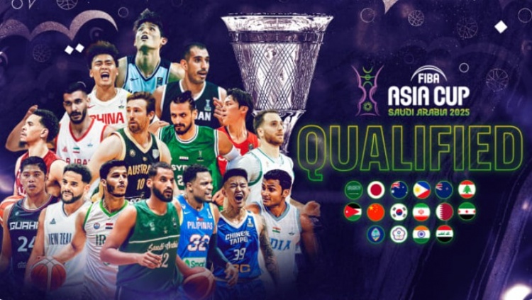 8月在沙特舉辦！FIBA官網(wǎng)：男籃亞洲杯抽簽儀式將在下月8號舉行